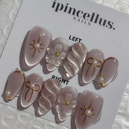 Press On Nails “Kimmy” Nails Kuku Palsu Murah